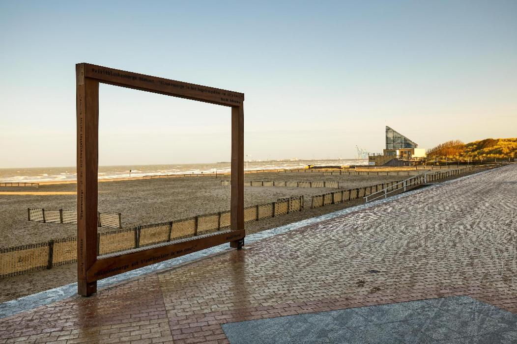 Beautiful Top Floor Seaview Studio Apartment B'Berge-Bruges Бланкенберге Екстериор снимка