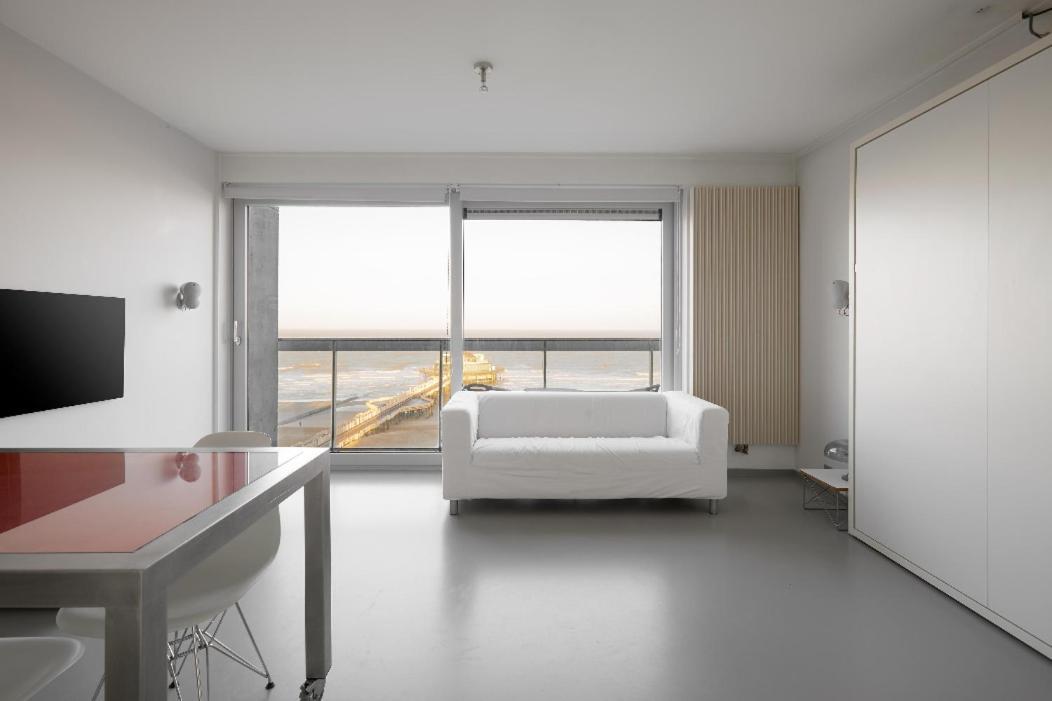 Beautiful Top Floor Seaview Studio Apartment B'Berge-Bruges Бланкенберге Екстериор снимка