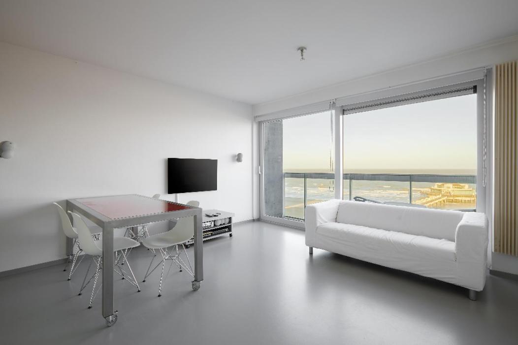 Beautiful Top Floor Seaview Studio Apartment B'Berge-Bruges Бланкенберге Екстериор снимка